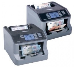Supersnel biljetten tellen met valsgelddetectie. Bank-grade machine.